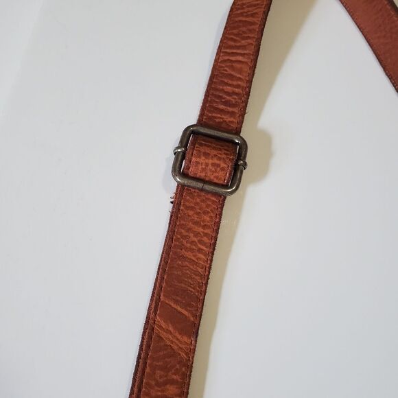 Vilenca Holland crossbody woven brown leather bag - Picture 7 of 11